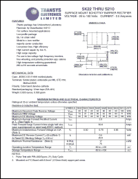 datasheet for SK29 by 