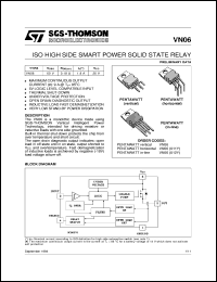 datasheet for VN06 by SGS-Thomson Microelectronics