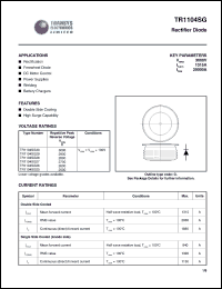 datasheet for TR1104SG25 by 