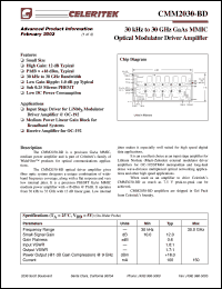 datasheet for CMM2030-BD by 