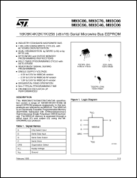 datasheet for M93C86-MN6 by SGS-Thomson Microelectronics