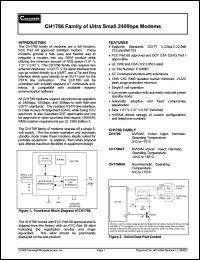 datasheet for CH1786FX by 