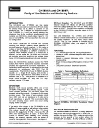 datasheet for CH1804 by 