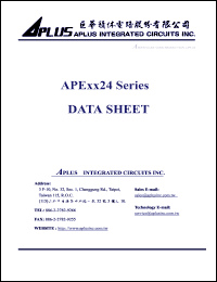 datasheet for APE17024 by 