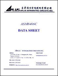 datasheet for ASM8406C by 