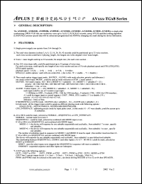 datasheet for AV0932C by 