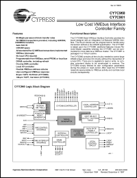datasheet for CY7C960-UM by Cypress Semiconductor