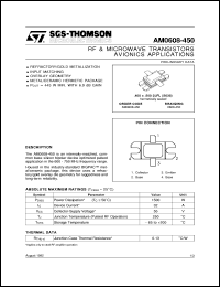 datasheet for AM0608-450 by SGS-Thomson Microelectronics