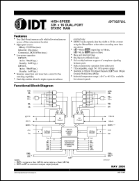 datasheet for IDT7027L20G by Integrated Device Technology, Inc.