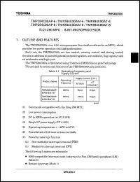 datasheet for TMPZ84C00AT-6 by Toshiba