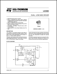 datasheet for L9308 by SGS-Thomson Microelectronics