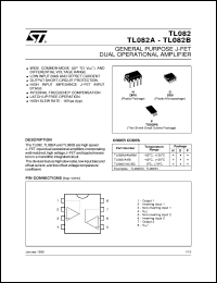 datasheet for TL082CN by SGS-Thomson Microelectronics