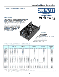 datasheet for PU200-16B by 