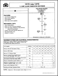 datasheet for 1A2G by 