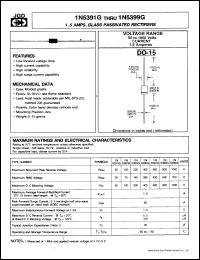 datasheet for 1N5393G by 