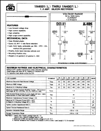 datasheet for 1N4627D by 
