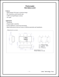 datasheet for LA312 by 