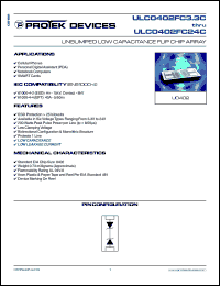 datasheet for ULC0402FC15C by 