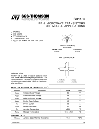 datasheet for SD1135 by SGS-Thomson Microelectronics