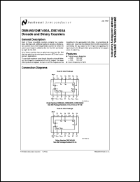 datasheet for DM5490J by 