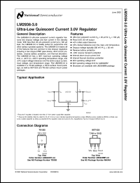 datasheet for LM2936HVBMAX3.0 by 