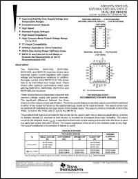datasheet for SN55109AW by Texas Instruments