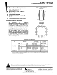 datasheet for AM26LS31CDR by Texas Instruments