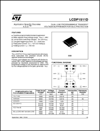 datasheet for LCDP1511D by SGS-Thomson Microelectronics