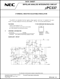 datasheet for uPC337HF by NEC Electronics Inc.