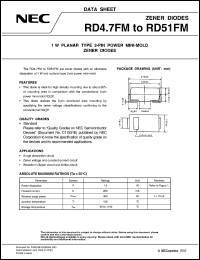 datasheet for RD11FMB by NEC Electronics Inc.