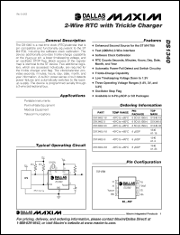 datasheet for DS1340U-33 by Dallas Semiconductor