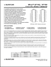 datasheet for QT150-AS by 