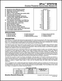 datasheet for QT9701B-IS by 