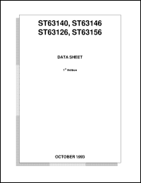 datasheet for ST63T140B1 by SGS-Thomson Microelectronics