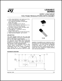 datasheet for LE120ABD by SGS-Thomson Microelectronics