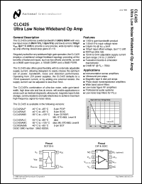 datasheet for CLC425AJE by 