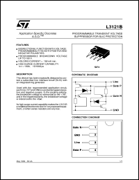 datasheet for L3121B by SGS-Thomson Microelectronics