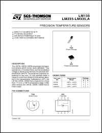 datasheet for LM135 by SGS-Thomson Microelectronics
