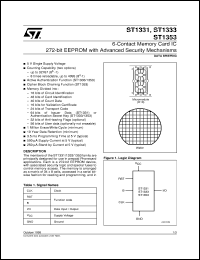 datasheet for ST1331 by SGS-Thomson Microelectronics