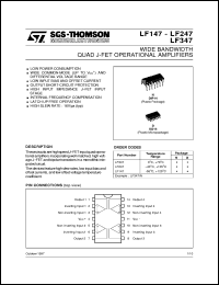 datasheet for LF247 by SGS-Thomson Microelectronics