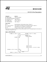 datasheet for M14C16_DD by SGS-Thomson Microelectronics