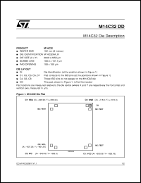 datasheet for M14C32_DD by SGS-Thomson Microelectronics