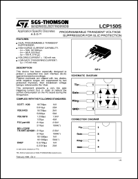 datasheet for LCP150S by SGS-Thomson Microelectronics