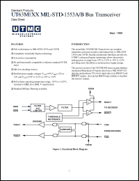 datasheet for UT63M-127DCA by 