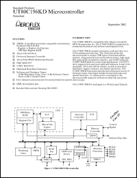 datasheet for UT80C196KD-WCA by 