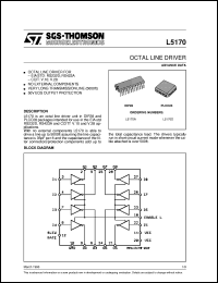 datasheet for L5170A by SGS-Thomson Microelectronics