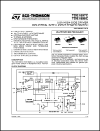 datasheet for TDE1898CFP by SGS-Thomson Microelectronics