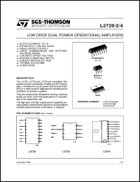 datasheet for L2720 by SGS-Thomson Microelectronics