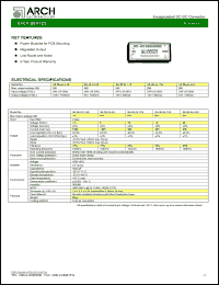 datasheet for SA06-24-15S by 