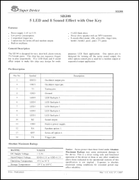 datasheet for SD303 by 